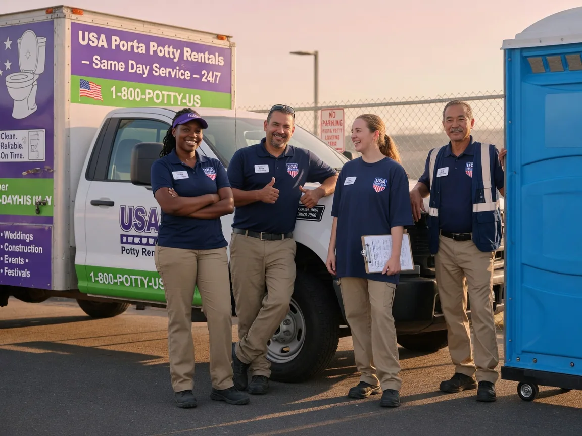 Porta Potty Rental company in Rackerby, CA